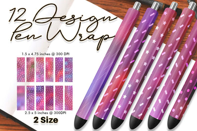 Pen Wraps Sublimation Sublimation artnoy 