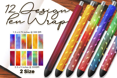 Pen Wraps Sublimation Sublimation artnoy 