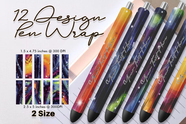 Pen Wraps Sublimation Sublimation artnoy 