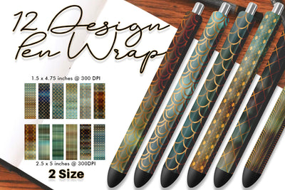 Pen Wraps Sublimation Sublimation artnoy 