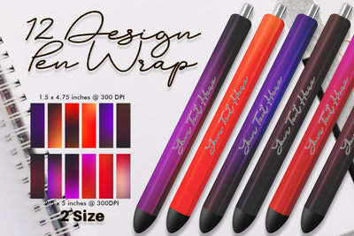 Pen Wraps Sublimation Sublimation artnoy 