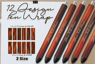 Pen Wraps Sublimation Sublimation artnoy 