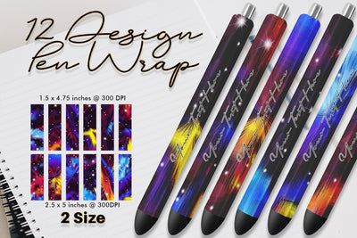 Pen Wraps Sublimation Sublimation artnoy 