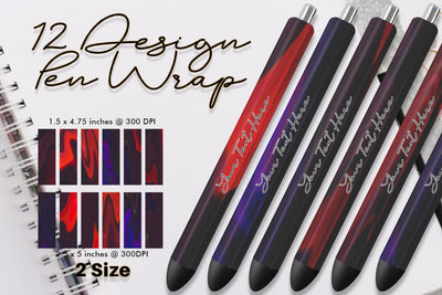 Pen Wraps Sublimation Sublimation artnoy 