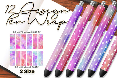 Pen Wraps Sublimation Sublimation artnoy 