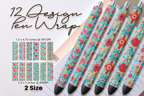 Pen Wraps Sublimation SVG artnoy 