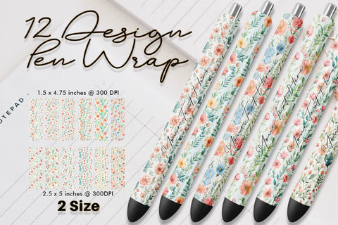 Pen Wraps Sublimation SVG artnoy 