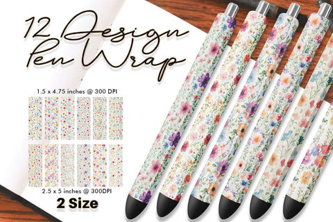 Pen Wraps Sublimation SVG artnoy 