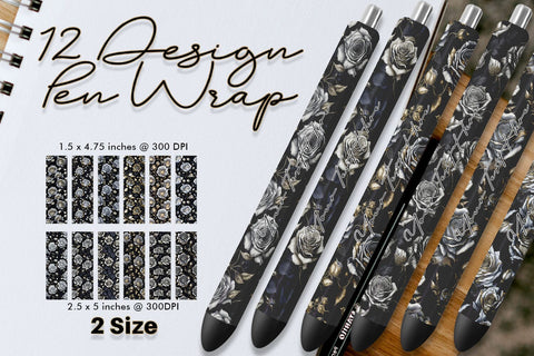 Pen Wraps Sublimation SVG artnoy 