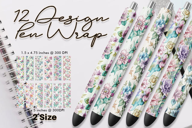 Pen Wraps Sublimation SVG artnoy 