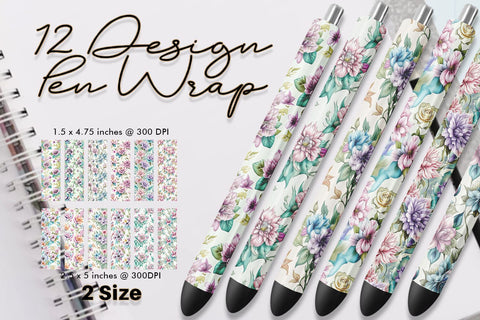 Pen Wraps Sublimation SVG artnoy 