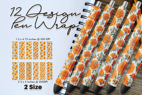 Pen Wraps Sublimation SVG artnoy 