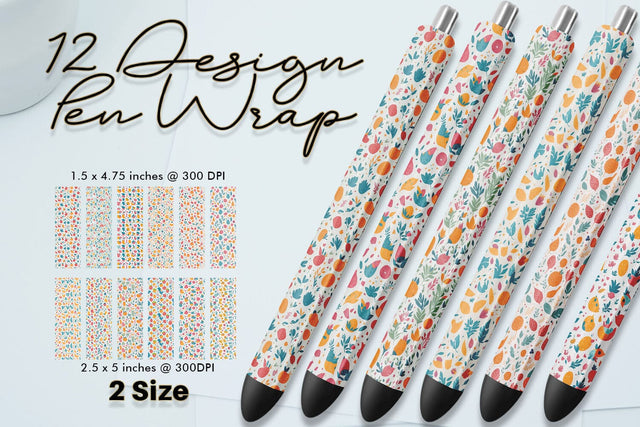Pen Wraps Sublimation SVG artnoy 