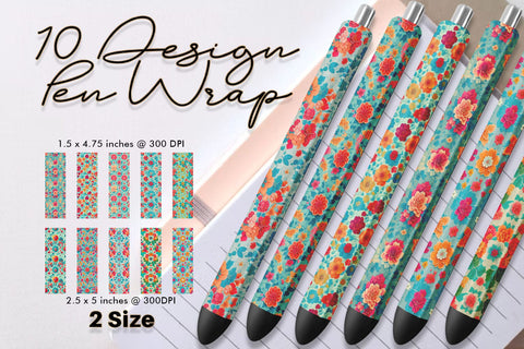 Pen Wraps Sublimation SVG artnoy 