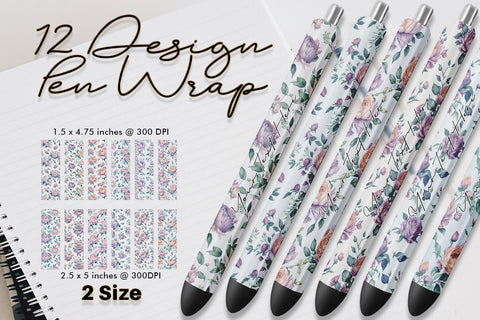 Pen Wraps Sublimation SVG artnoy 