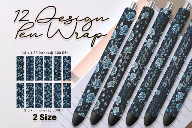 Pen Wraps Sublimation SVG artnoy 