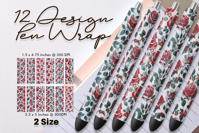Pen Wraps Sublimation SVG artnoy 