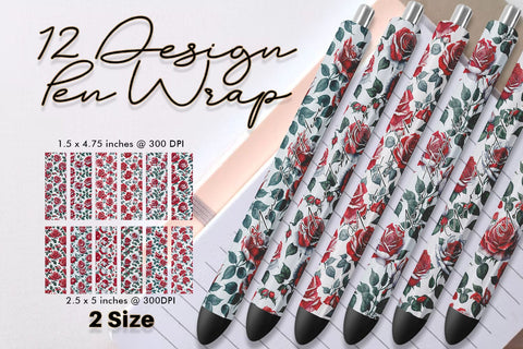 Pen Wraps Sublimation SVG artnoy 