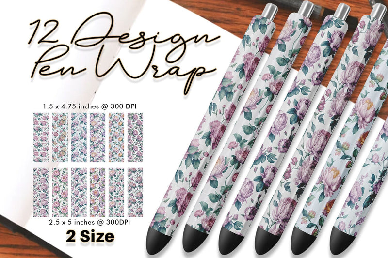 Pen Wraps Sublimation SVG artnoy 