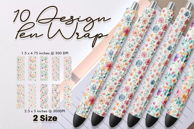 Pen Wraps Sublimation SVG artnoy 