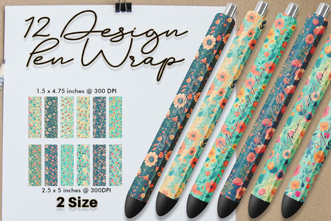 Pen Wraps Sublimation SVG artnoy 