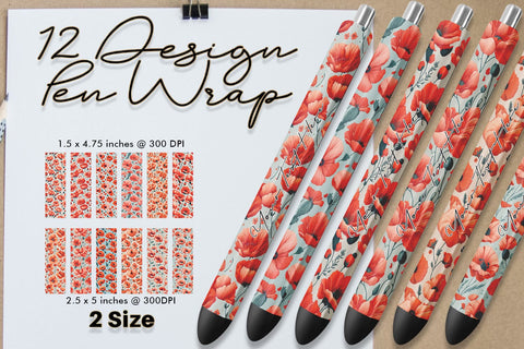 Pen Wraps Sublimation SVG artnoy 