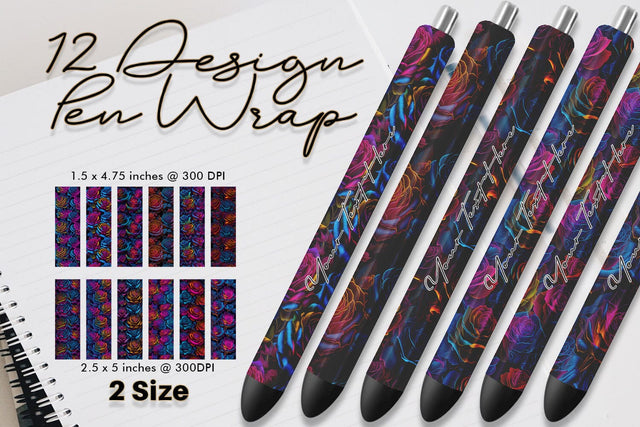 Pen Wraps Sublimation SVG artnoy 