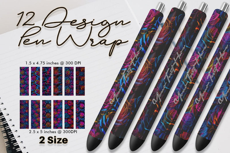 Pen Wraps Sublimation SVG artnoy 