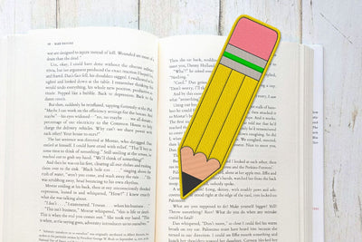 Pencil Bookmark ITH Applique Embroidery Embroidery/Applique DESIGNS Risa Rocks It 