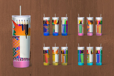 Pencil Box Tumbler Sublimation Sublimation SvgOcean 