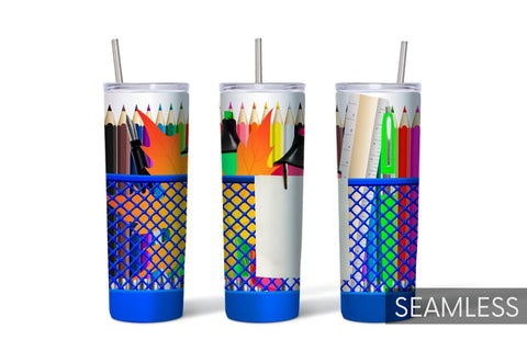 Pencil Box Tumbler Sublimation Sublimation SvgOcean 