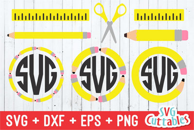 Pencil Bundle SVG Svg Cuttables 
