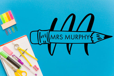 Pencil Monogram Font Font Freeling Design House 
