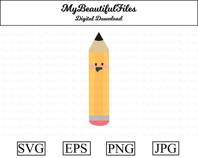 pencil - school SVG MyBeautifulFiles 