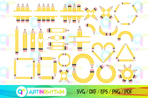 Pencil svg bundle SVG Artinrhythm shop 