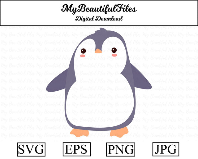 Penguin - Animal SVG MyBeautifulFiles 