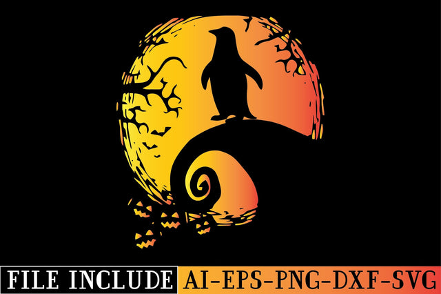 Penguin Cut File SVG Creativeart88 