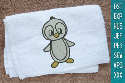 Penguin Embroidery Designs Embroidery/Applique DESIGNS SvgOcean 