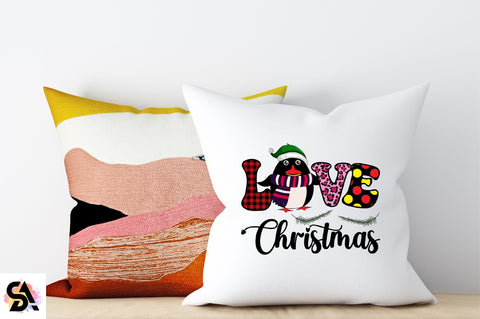 Penguin love Christmas Sublimation SVGArt 