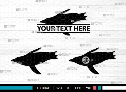 Penguin Monogram, Penguin Silhouette, Penguin SVG, Penguin Bird Svg, Bird Svg, Animal Svg, SB00301 SVG ETC Craft 