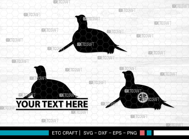 Penguin Monogram, Penguin Silhouette, Penguin SVG, Penguin Bird Svg, Bird Svg, Animal Svg, SB00301 SVG ETC Craft 