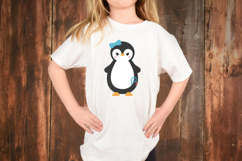 Penguin Svg, Penguin Clip Art, Penguin Cut File, Penguin Dxf SVG Pinoyart Kreatib 