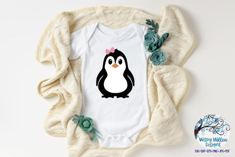 Penguin SVG SVG Wispy Willow Designs 