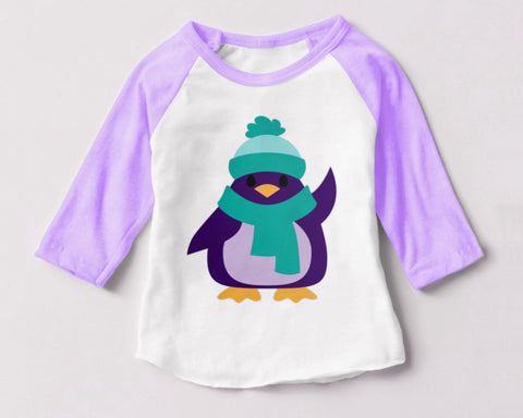 Penguin with Hat and Scarf SVG Designed by Geeks 