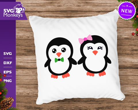 Penguins Bundle Svg, Penguin Svg, Christmas Penguins Svg SVG SvgMonkeys 