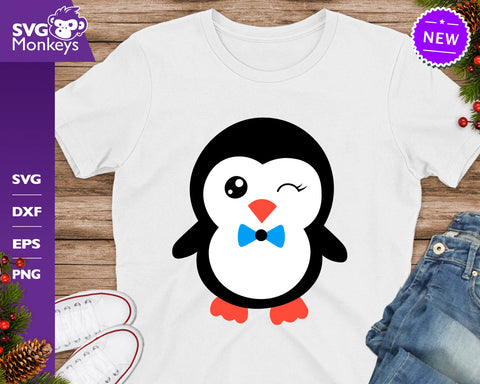 Penguins Bundle Svg, Penguin Svg, Christmas Penguins Svg SVG SvgMonkeys 