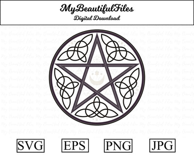 Pentagram - Halloween SVG MyBeautifulFiles 