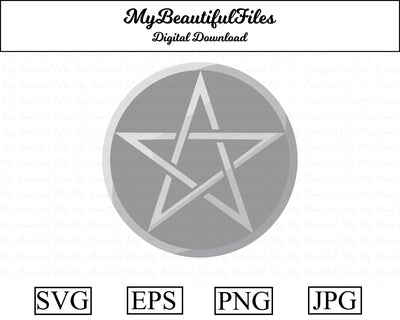 pentagram - halloween SVG MyBeautifulFiles 