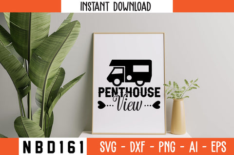 penthouse view T-Shirt Design SVG Nbd161 