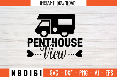 penthouse view T-Shirt Design SVG Nbd161 